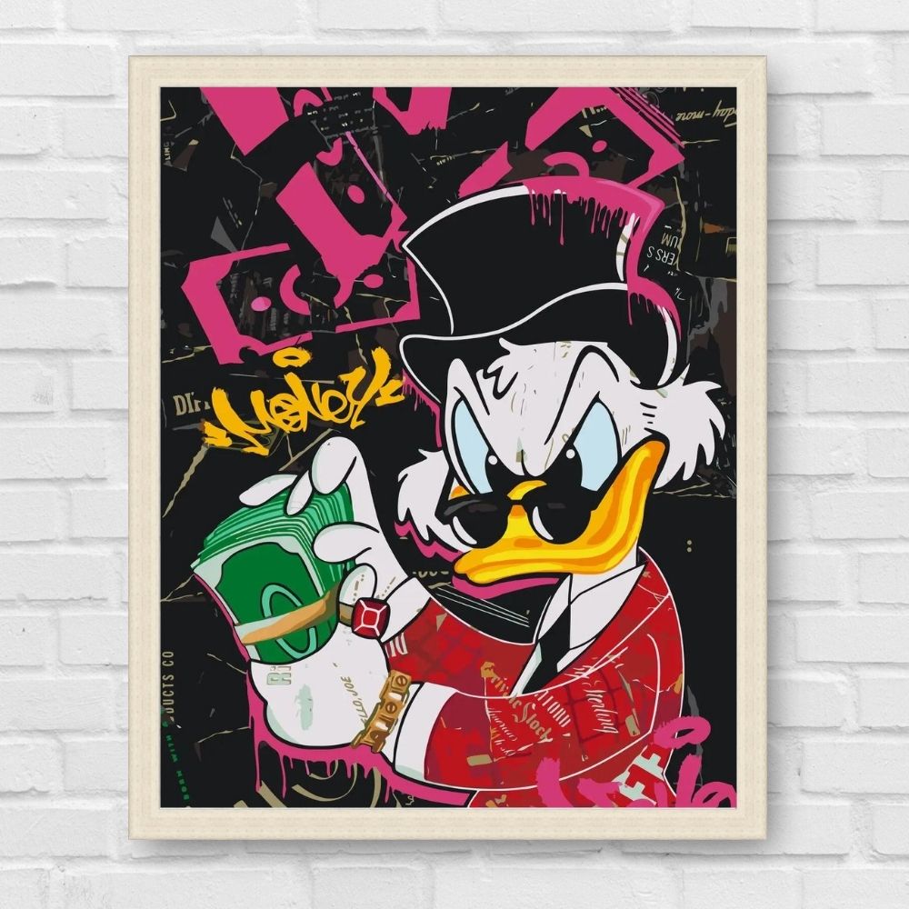 Maľovanie podľa čísel - Scrooge McDuck LW30050