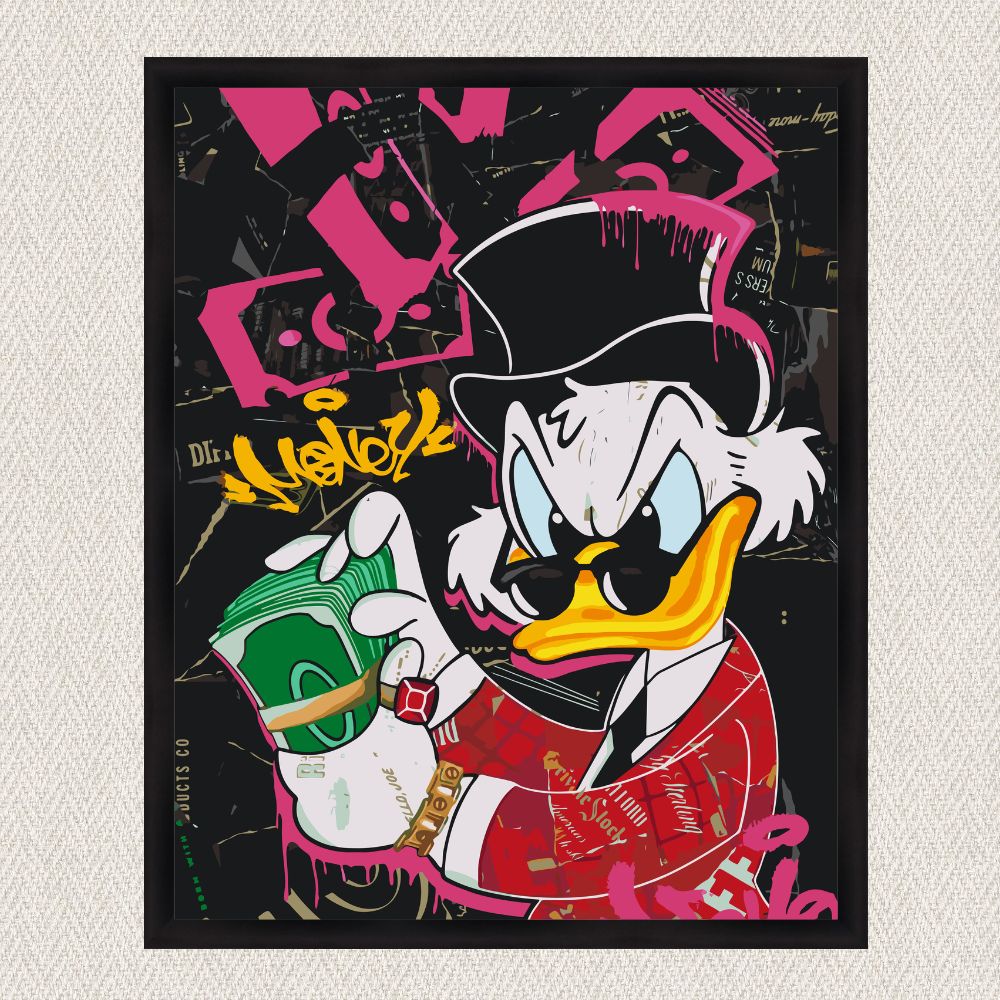 Maľovanie podľa čísel - Scrooge McDuck LW30050