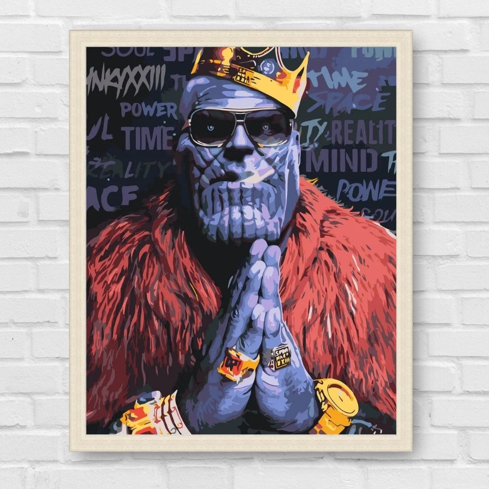Maľovanie podľa čísel - Marvel Thanos LW3067