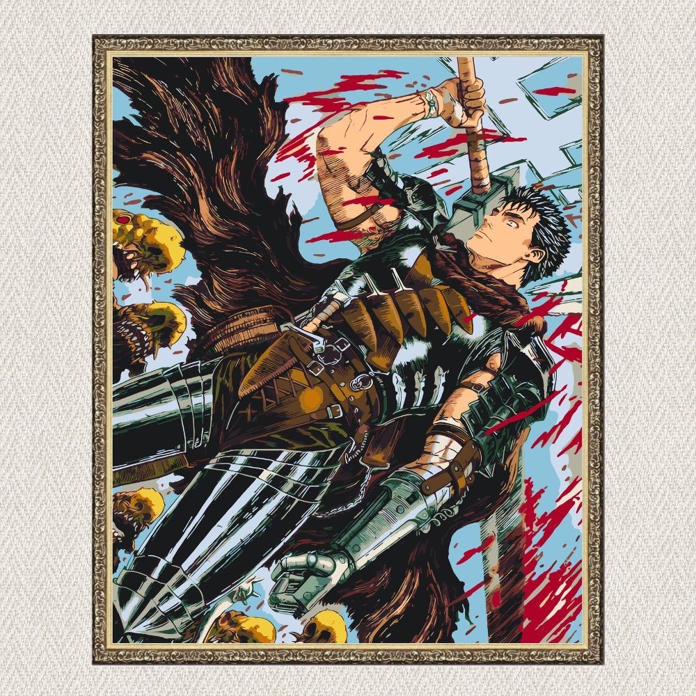 Maľovanie podľa čísel - Anime. Berserker LW31180
