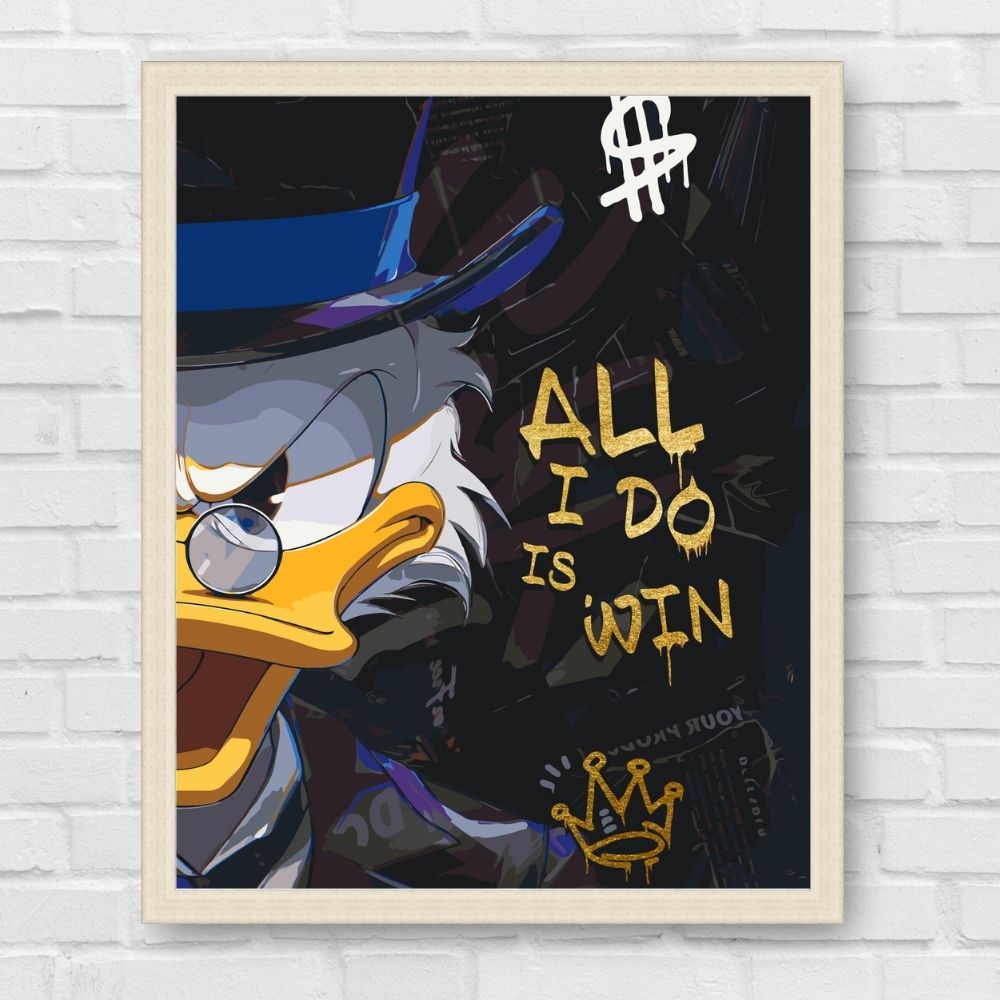 Maľovanie podľa čísel - Filmové postavy. Scrooge McDuck LW31829