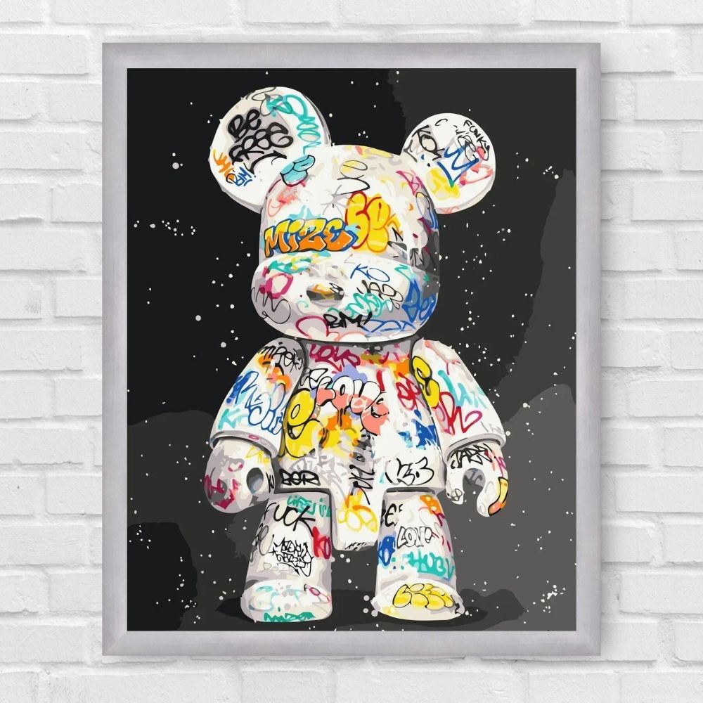 Maľovanie podľa čísel - Bearbrick LW32320