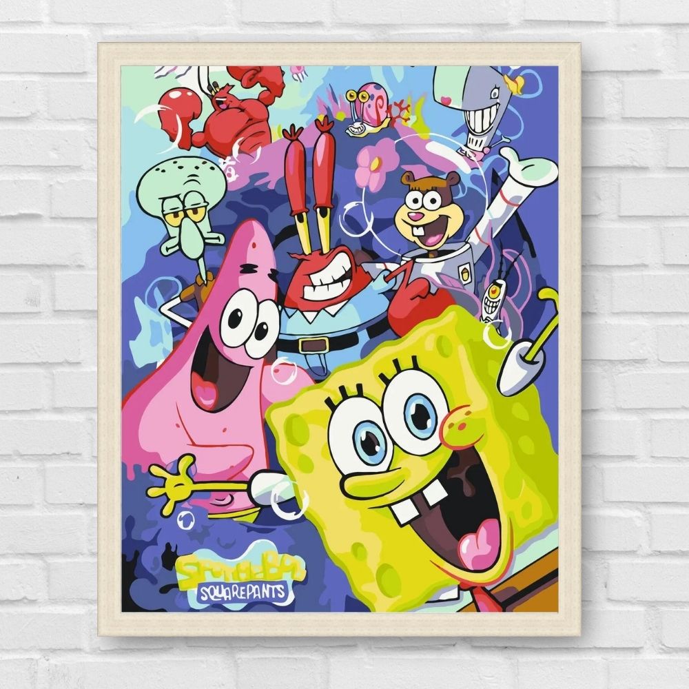 Maľovanie podľa čísel - Spongebob/SpongeBob LW3318