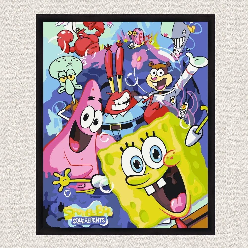 Maľovanie podľa čísel - Spongebob/SpongeBob LW3318