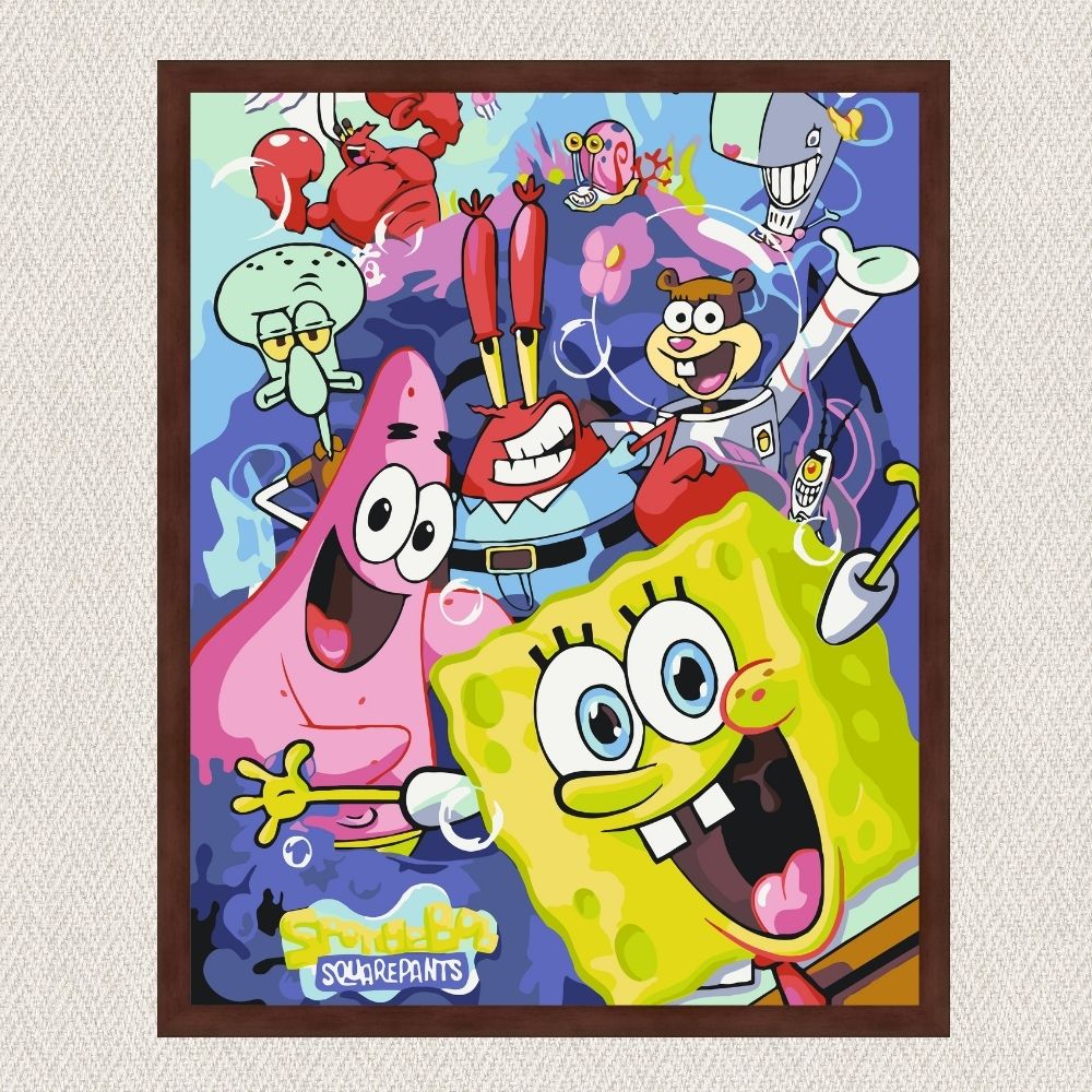 Maľovanie podľa čísel - Spongebob/SpongeBob LW3318