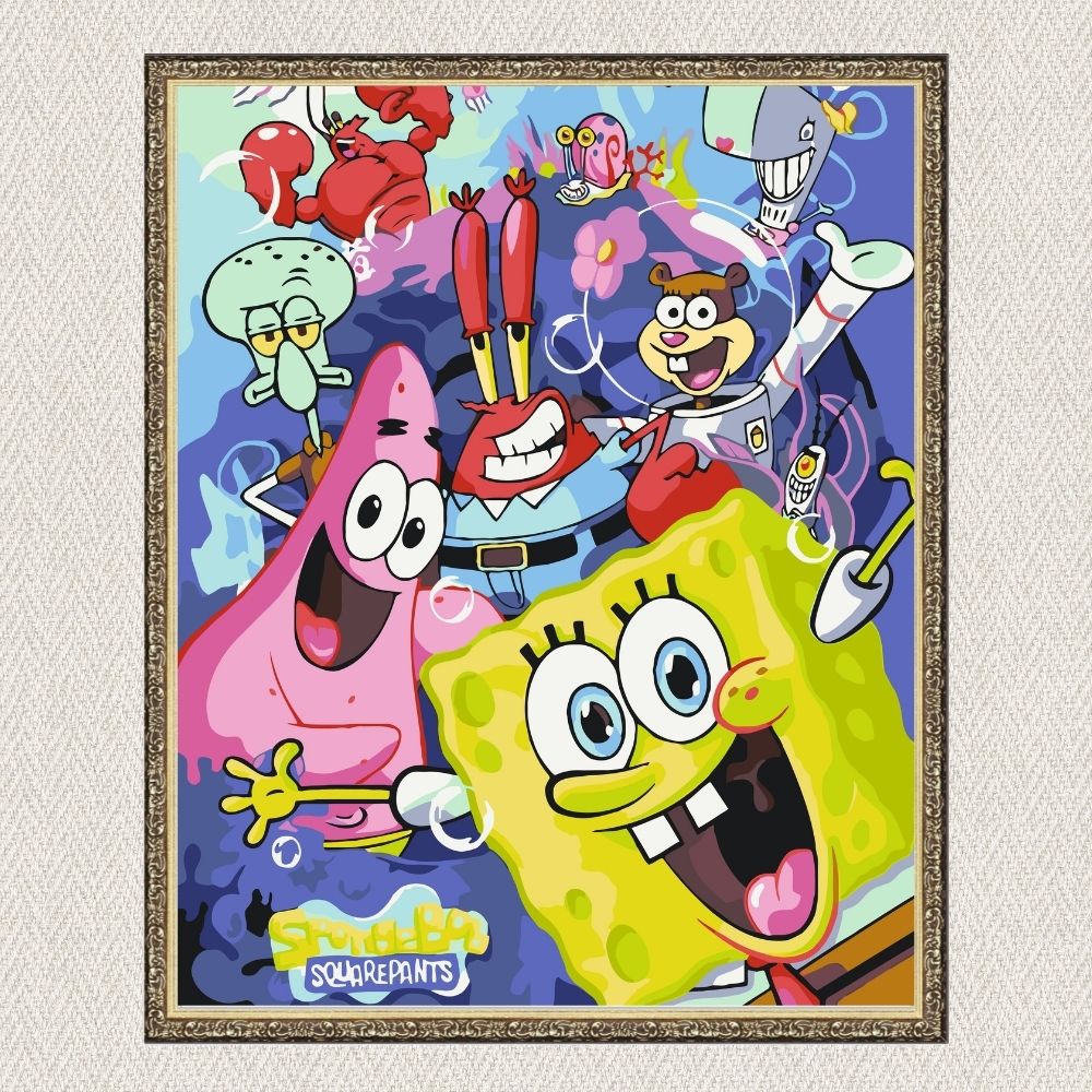 Maľovanie podľa čísel - Spongebob/SpongeBob LW3318