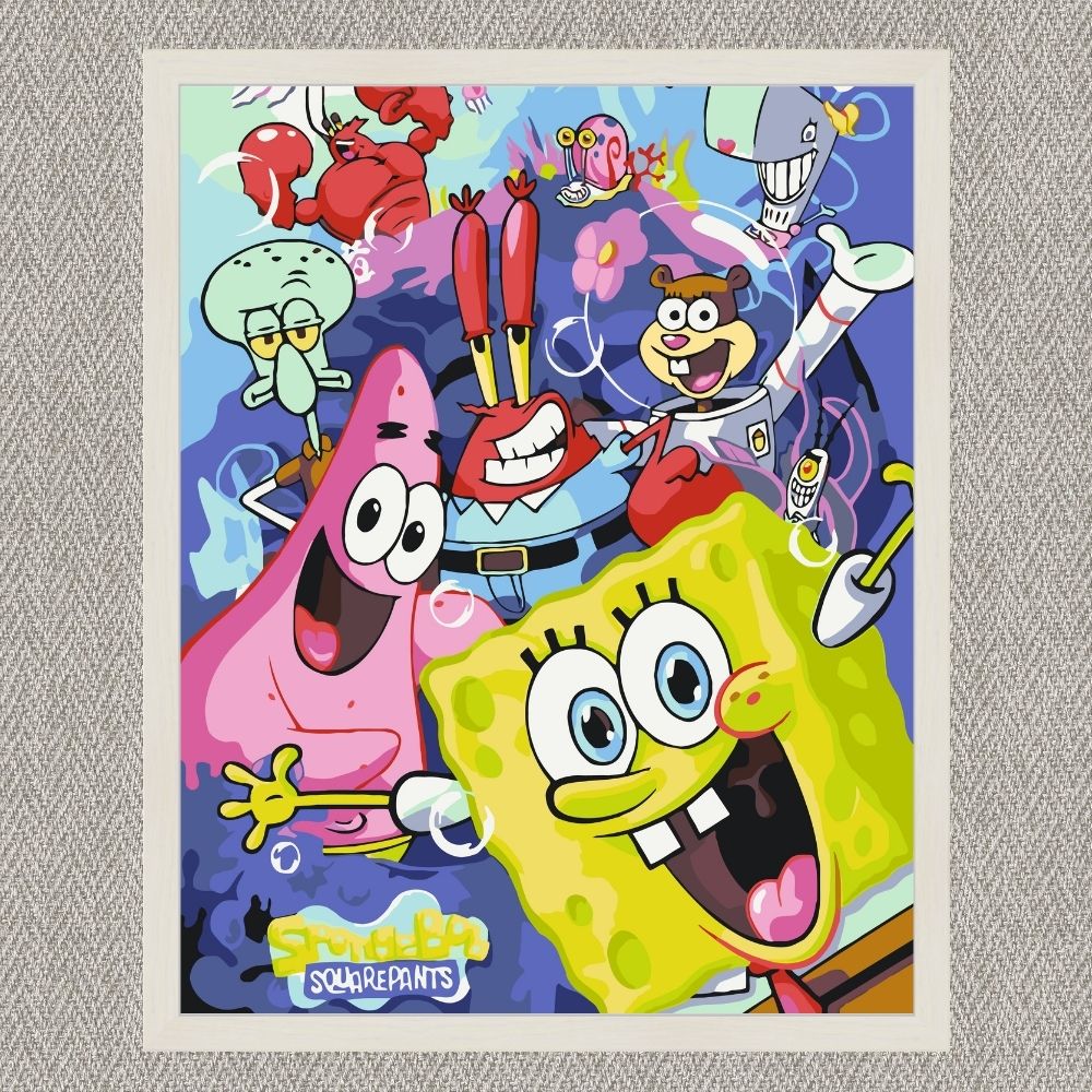 Maľovanie podľa čísel - Spongebob/SpongeBob LW3318