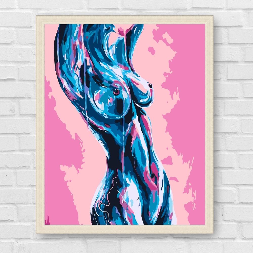 Maľovanie podľa čísel - 18+ Ženské telo LW3403