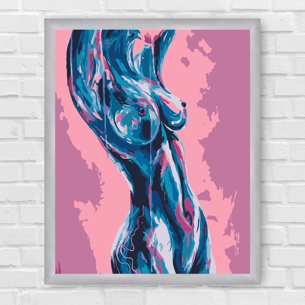 Maľovanie podľa čísel - 18+ Ženské telo LW3403