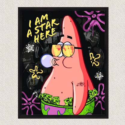 Maľovanie podľa čísel - Filmové postavy. Spongebob – Patrick LW10739