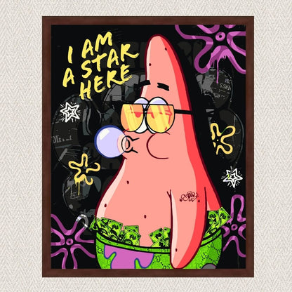 Maľovanie podľa čísel - Filmové postavy. Spongebob – Patrick LW10739