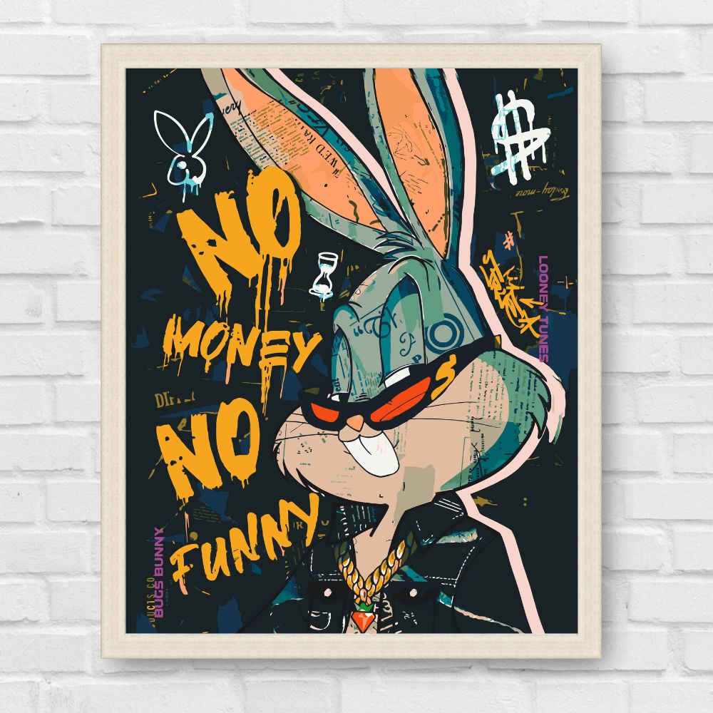 Maľovanie podľa čísel - Bucks Bunny LW1990