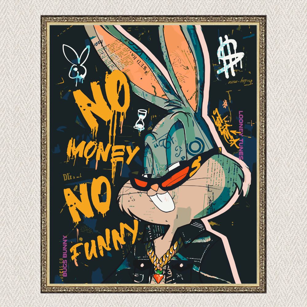 Maľovanie podľa čísel - Bucks Bunny LW1990