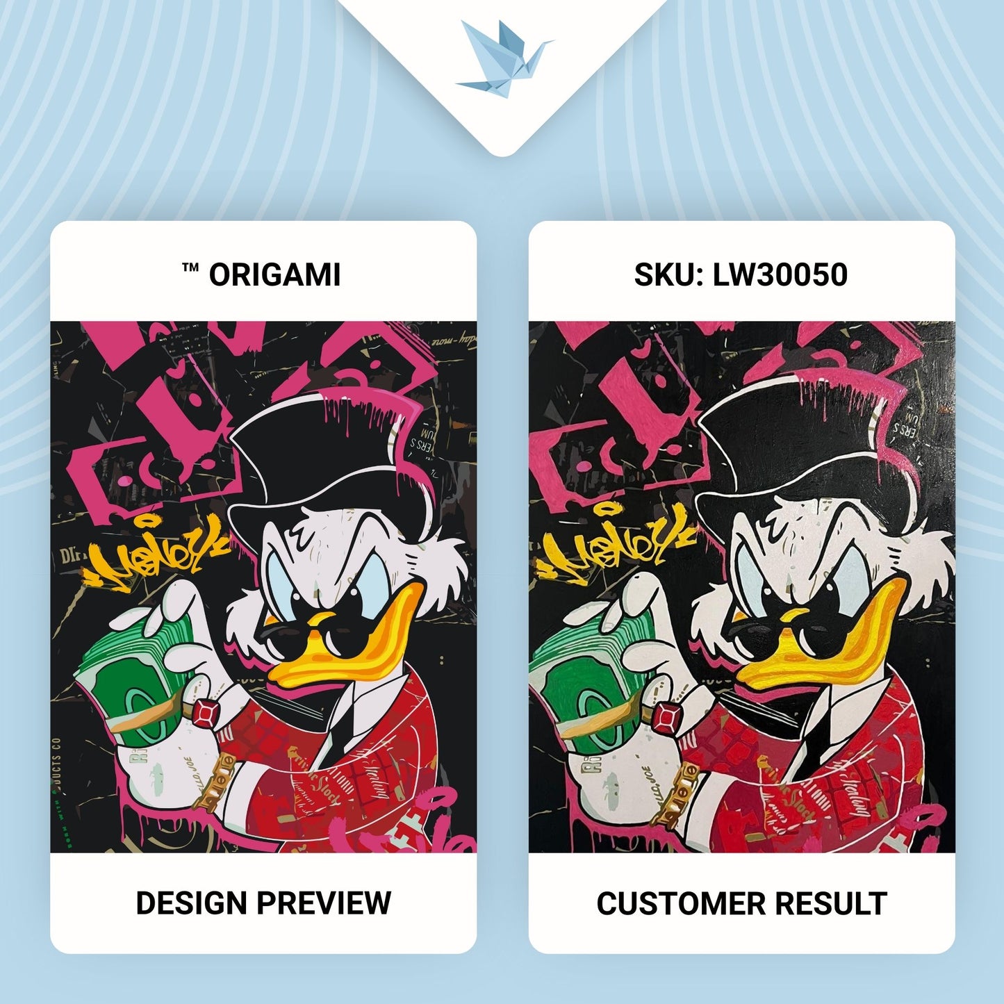 Maľovanie podľa čísel – Strýko Držgroš 40*50 cm LW 30050