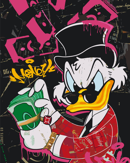 Maľovanie podľa čísel - Scrooge McDuck LW30050