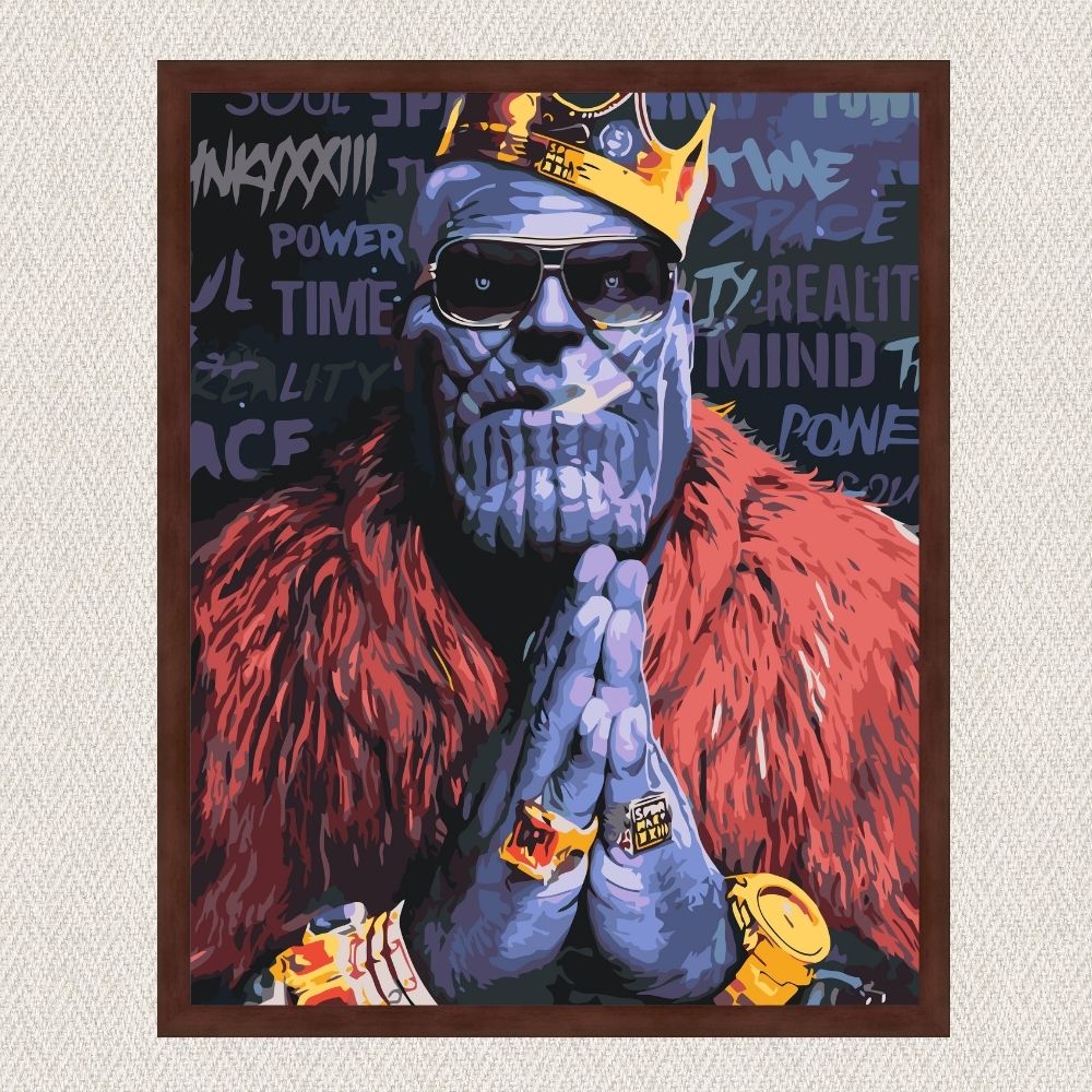 Maľovanie podľa čísel - Marvel Thanos LW3067
