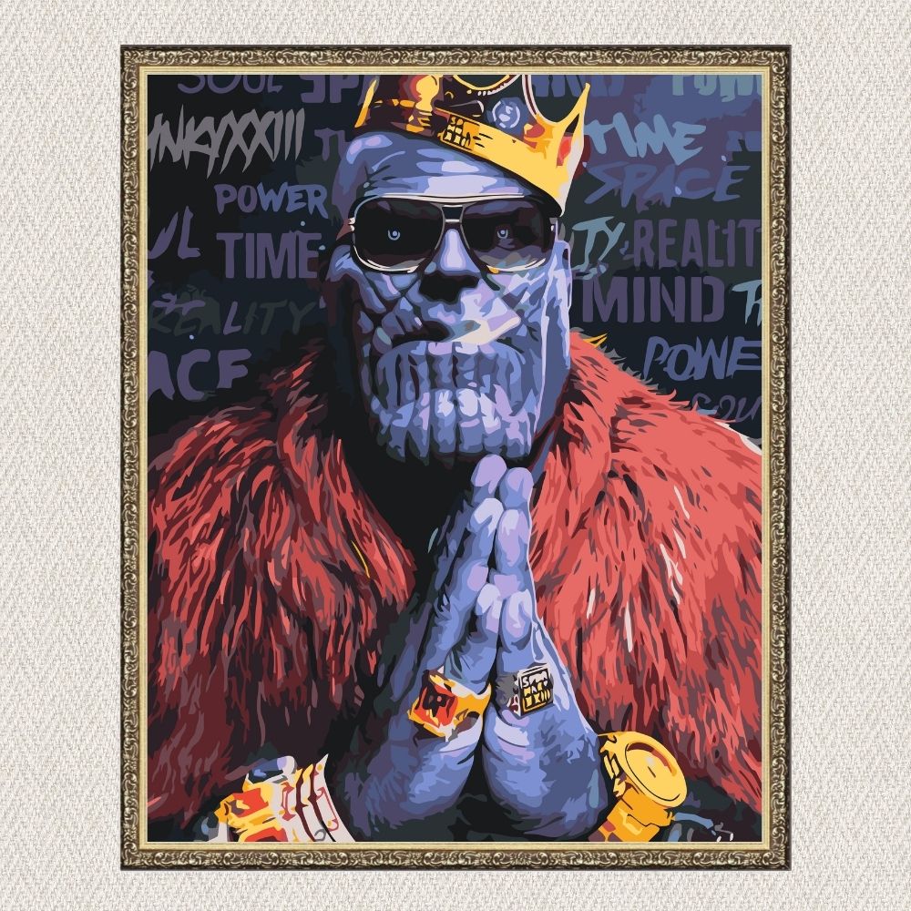 Maľovanie podľa čísel - Marvel Thanos LW3067
