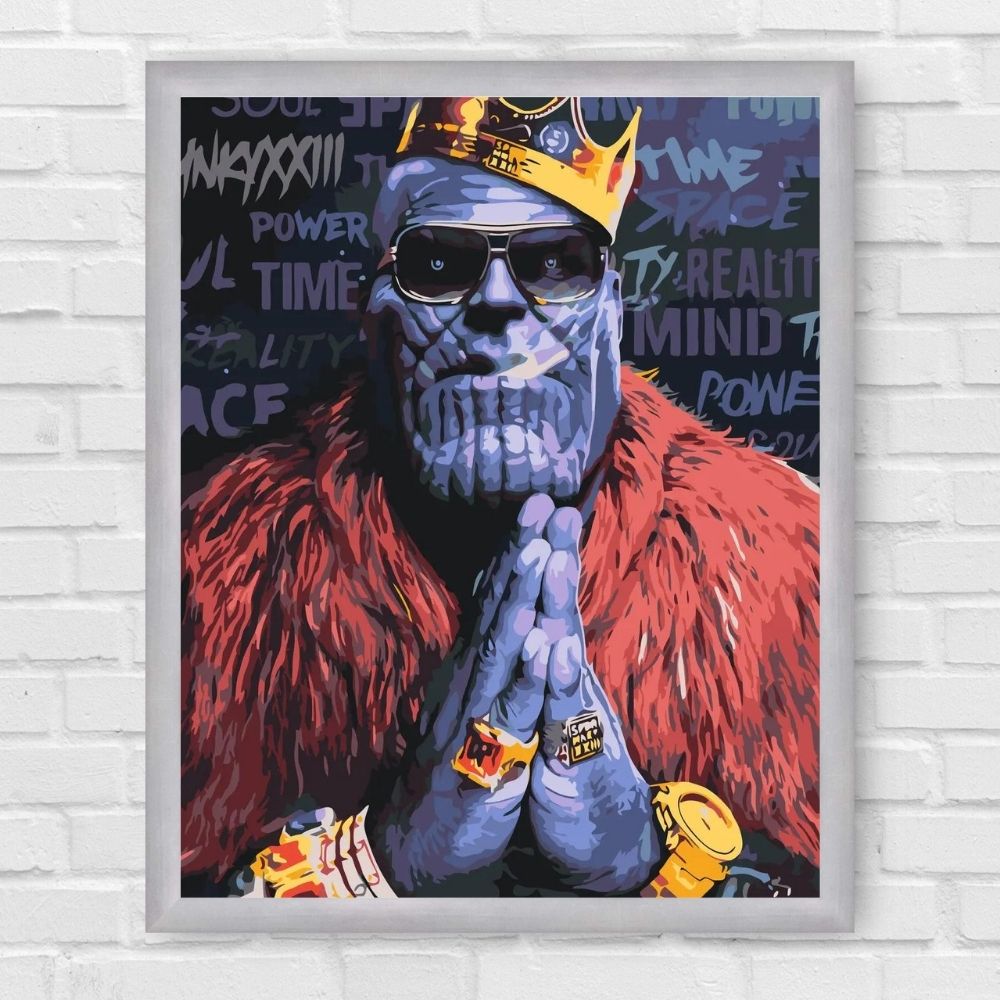 Maľovanie podľa čísel - Marvel Thanos LW3067