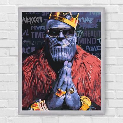 Maľovanie podľa čísel - Marvel Thanos LW3067