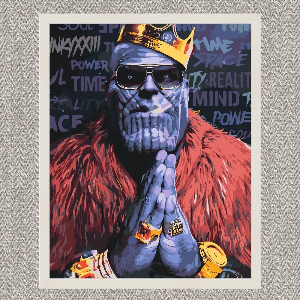 Maľovanie podľa čísel - Marvel Thanos LW3067