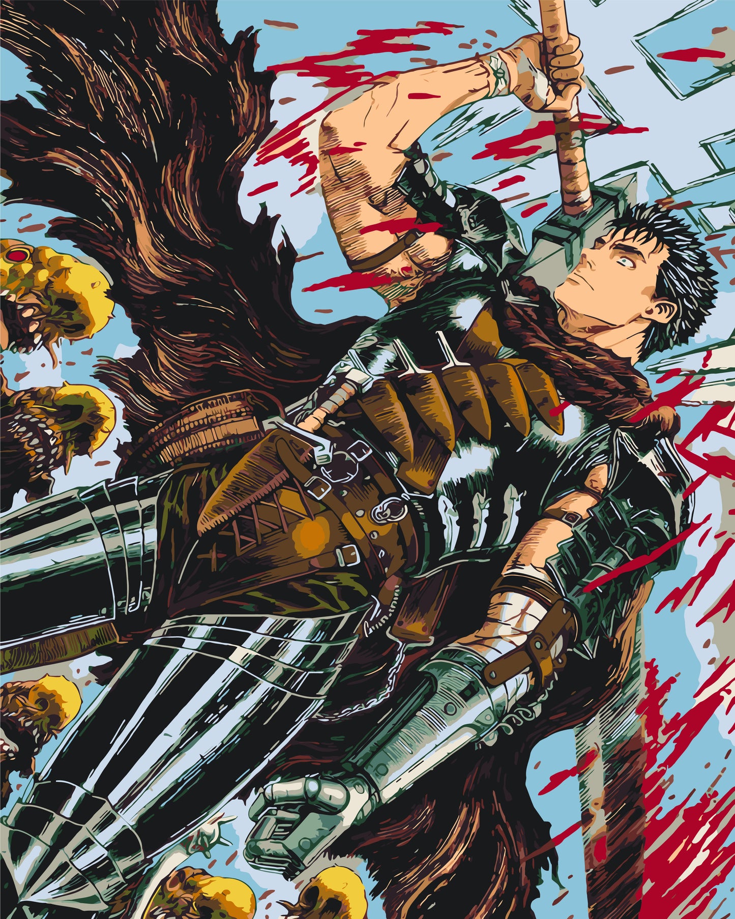 Maľovanie podľa čísel - Anime. Berserker LW31180