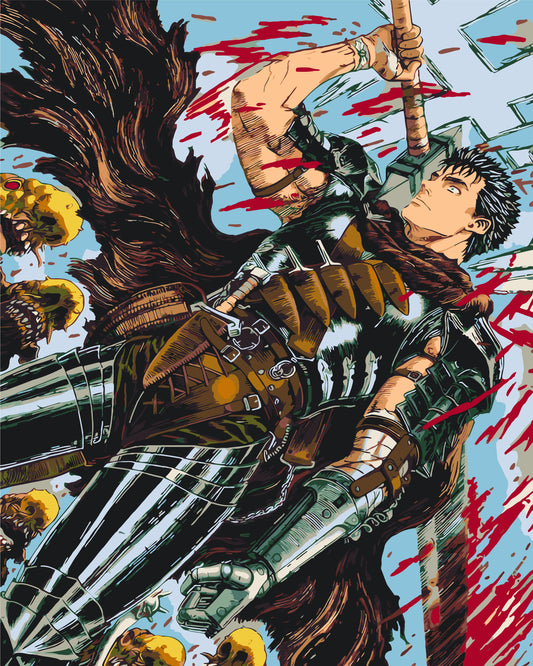 Maľovanie podľa čísel - Anime. Berserker LW31180