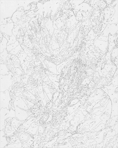 Maľovanie podľa čísel - Satoru Gojo. Magická bitka. Anime LW31230