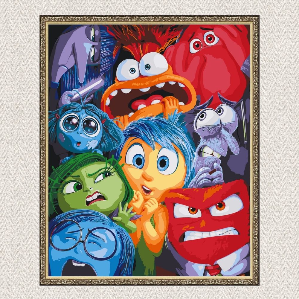 Maľovanie podľa čísel - Filmové postavy. Puzzle LW3149
