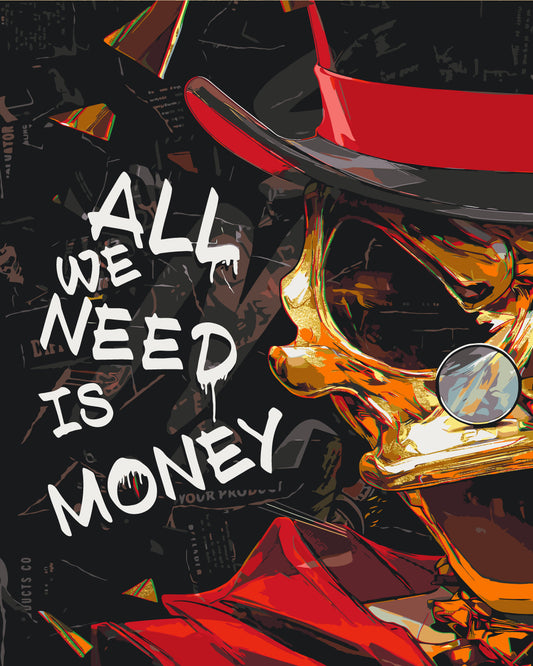 Maľovanie podľa čísel – Filmoví hrdinovia. Držgroš 40*50 cm LW 31819