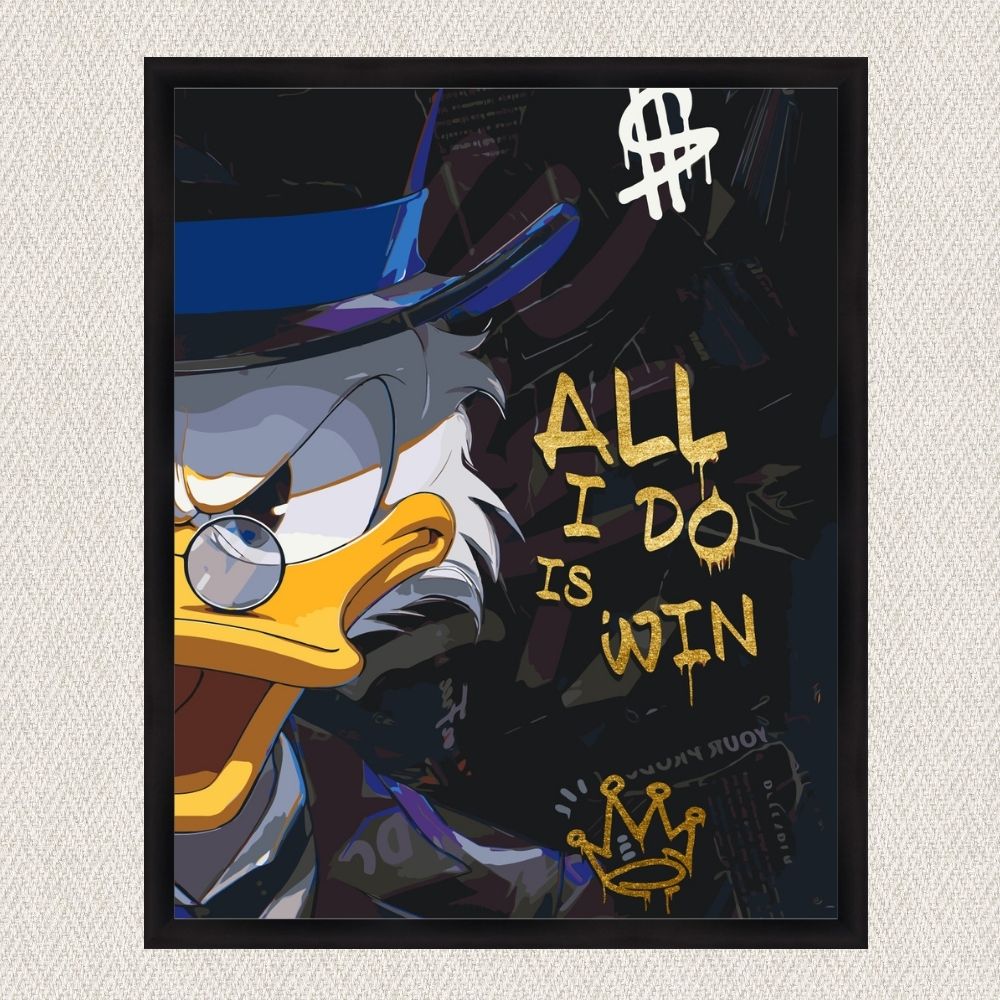 Maľovanie podľa čísel - Filmové postavy. Scrooge McDuck LW31829