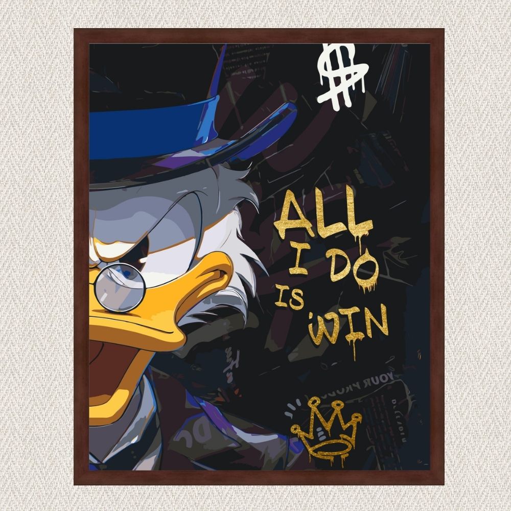 Maľovanie podľa čísel - Filmové postavy. Scrooge McDuck LW31829