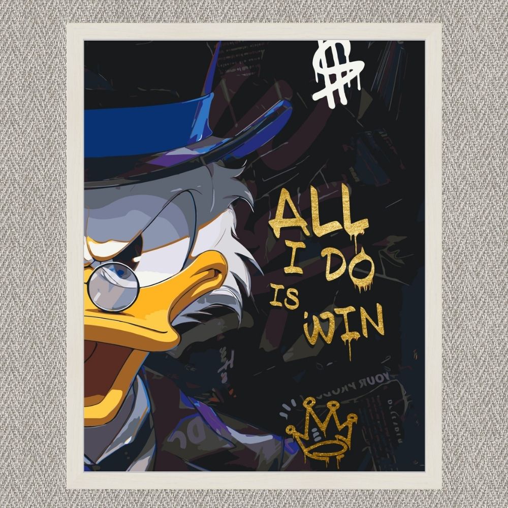 Maľovanie podľa čísel - Filmové postavy. Scrooge McDuck LW31829