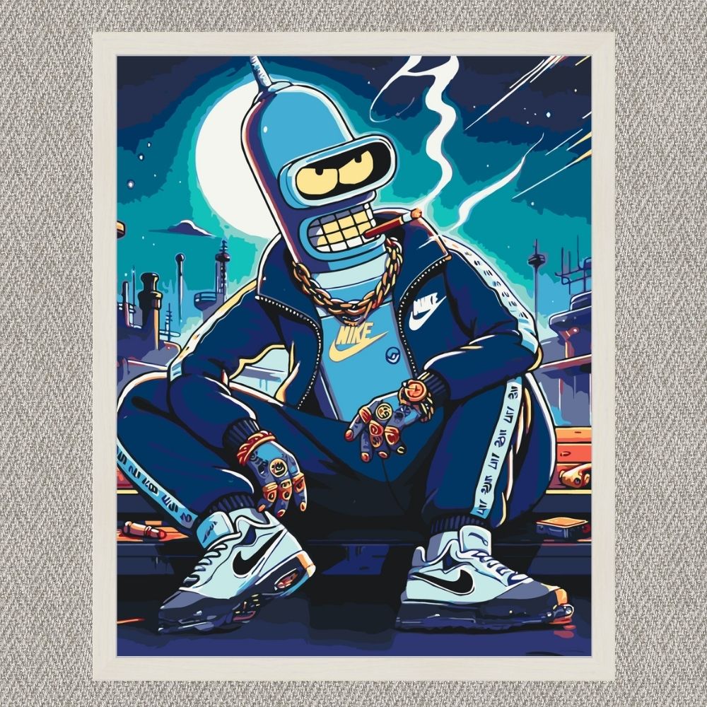 Maľovanie podľa čísel - Filmové postavy. Bender. Futurama LW31919