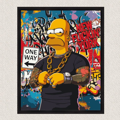 Maľovanie podľa čísel - Filmové postavy. Simpsonovci LW31929