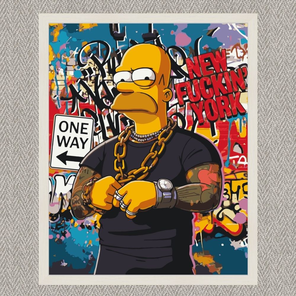 Maľovanie podľa čísel - Filmové postavy. Simpsonovci LW31929