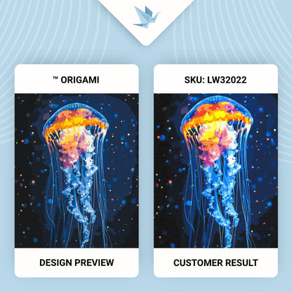 Maľovanie podľa čísel – Medúza 40*50 cm LW 32022