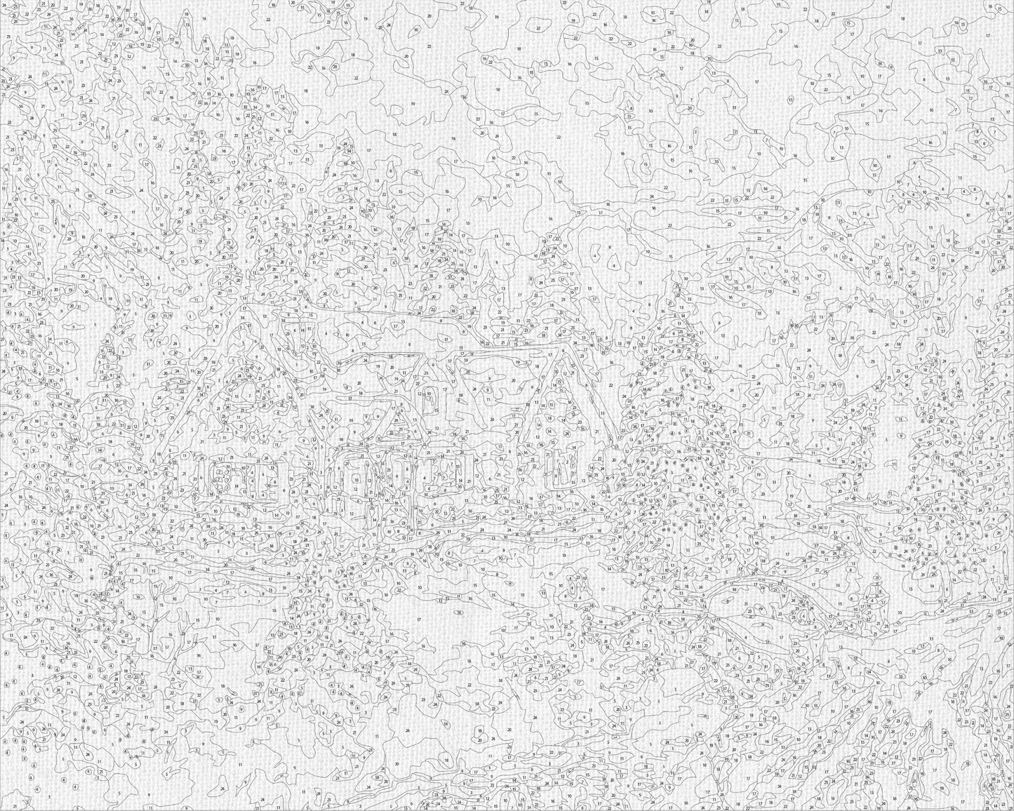 Maľovanie podľa čísel – Zimná . Novoročná 40*50 cm LW 3253