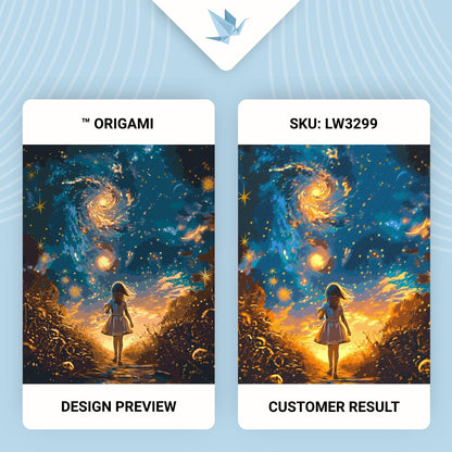 Maľovanie podľa čísel – Mesačný svit. Vesmír 40*50 cm LW 3299