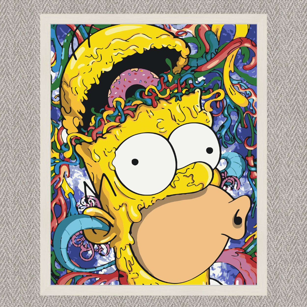 Maľovanie podľa čísel - Filmové postavy. Simpsonovci. Homer LW3317