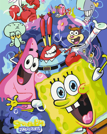 Maľovanie podľa čísel - Spongebob/SpongeBob LW3318