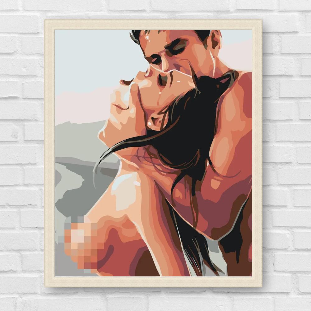 Maľovanie podľa čísel - Jasná noc 18+ LW3321