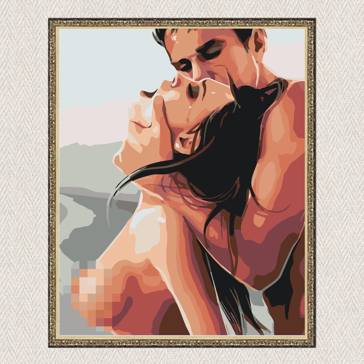 Maľovanie podľa čísel - Jasná noc 18+ LW3321