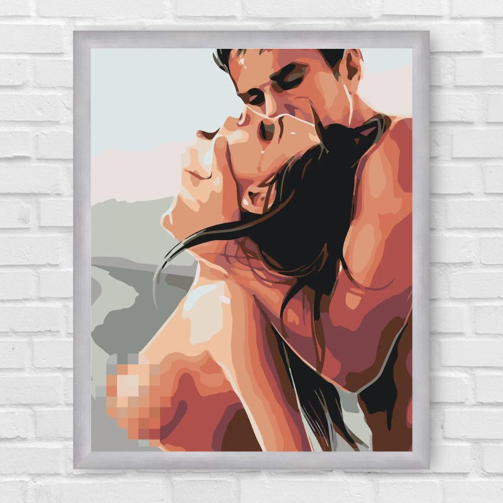 Maľovanie podľa čísel - Jasná noc 18+ LW3321