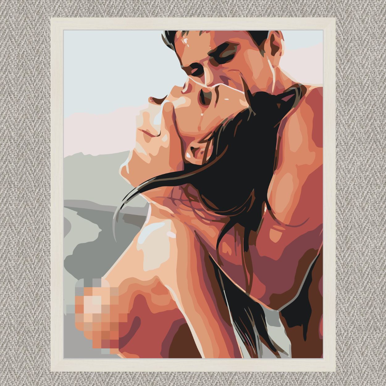 Maľovanie podľa čísel - Jasná noc 18+ LW3321