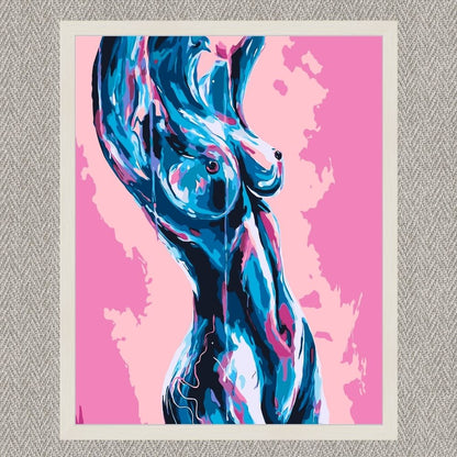 Maľovanie podľa čísel - 18+ Ženské telo LW3403
