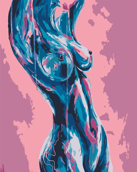 Maľovanie podľa čísel - 18+ Ženské telo LW3403