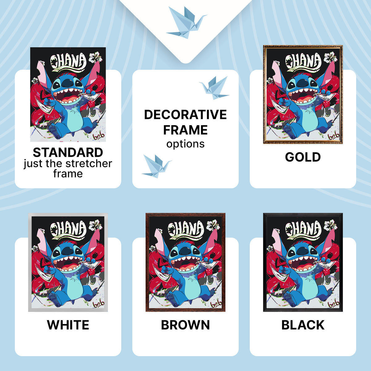 Maľovanie podľa čísel na ráme 40*50 cm – Filmoví hrdinovia. Lilo a Stitch LW 3424
