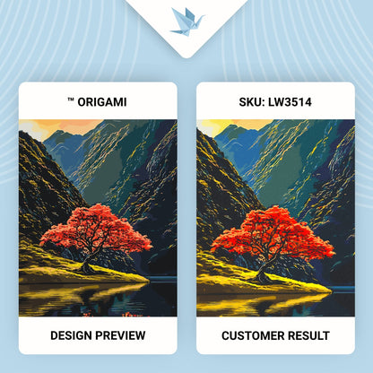 Maľovanie podľa čísel krajinka – Strom medzi horami 40*50 cm LW 3514