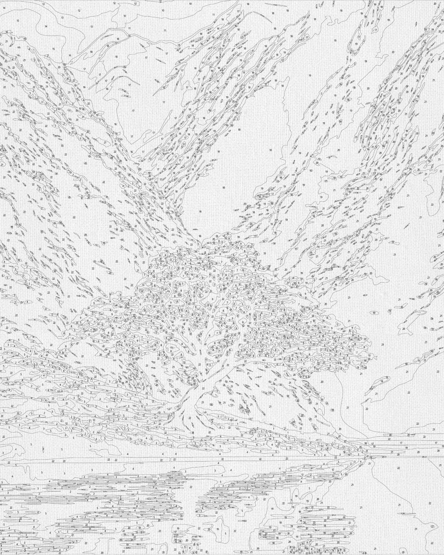 Maľovanie podľa čísel krajinka – Strom medzi horami 40*50 cm LW 3514