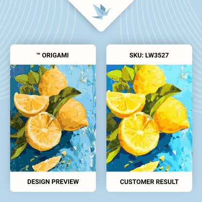 Maľovanie podľa čísel – Zátišie. Citrónová rozkoš 40*50 cm LW 3527